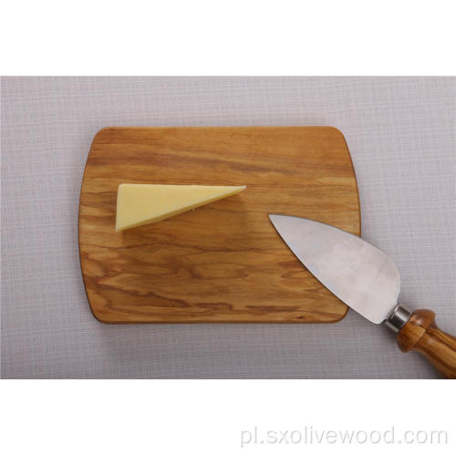 Deska do serów z drewna oliwnego o niskiej zawartości peice